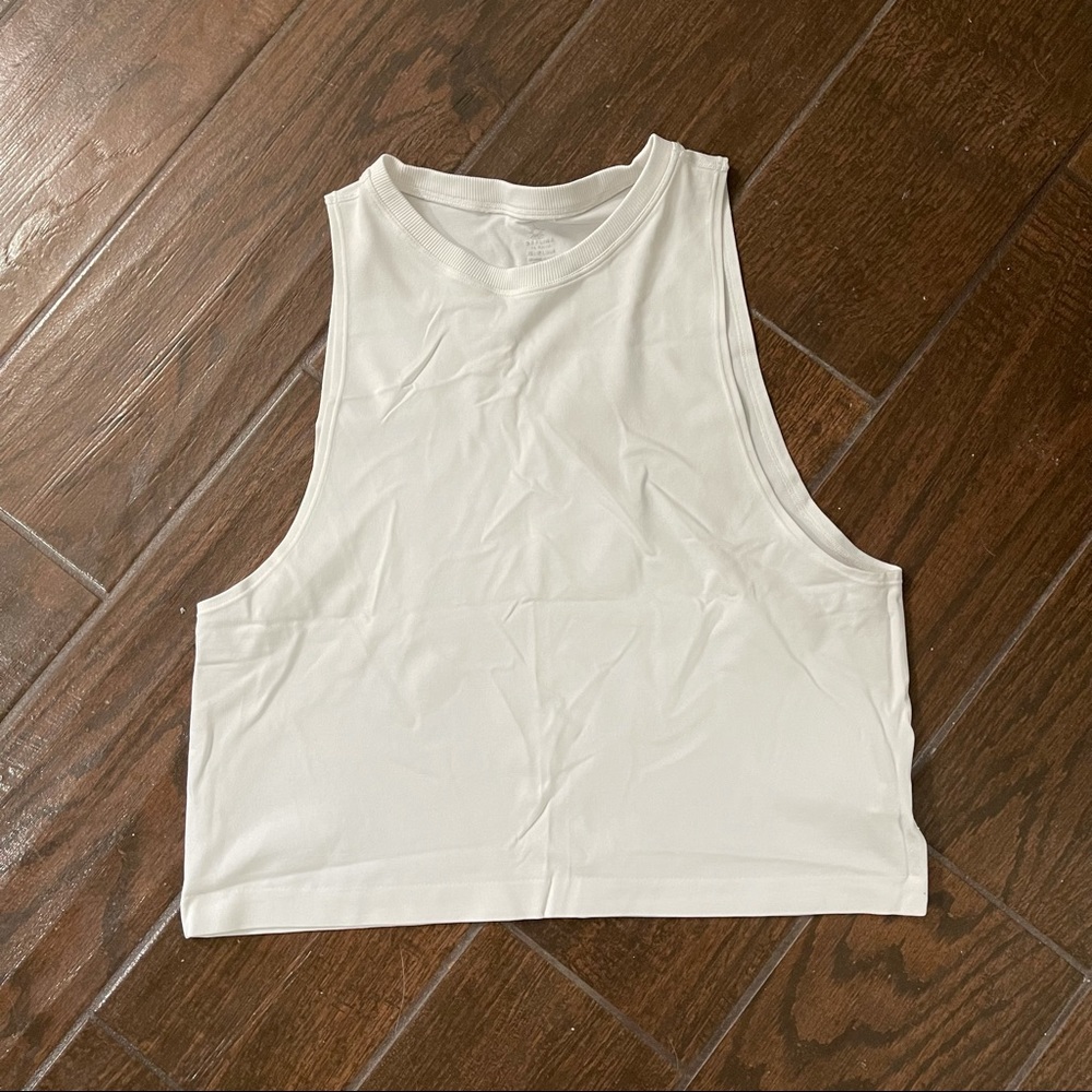 Aerie offline cropped athletic muscle tank